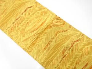 抽象模様織り出し　名古屋帯